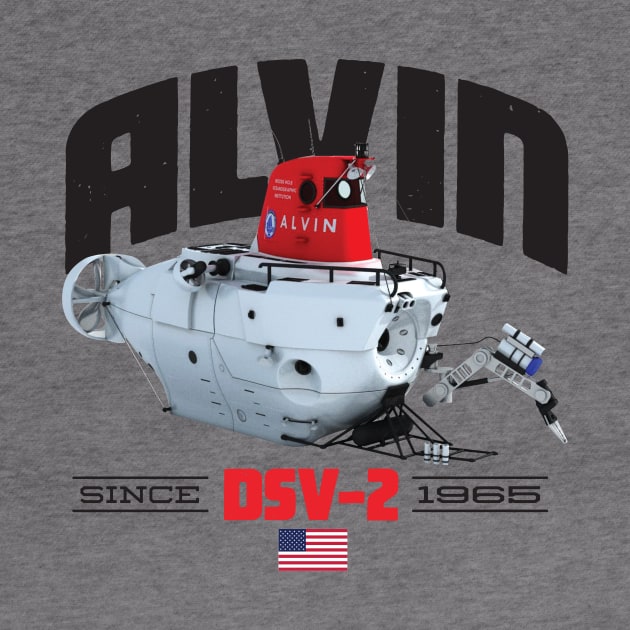 DSV Alvin by MindsparkCreative